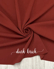 Load image into Gallery viewer, Crepe dark brick