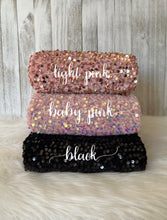 Load image into Gallery viewer, Velvet sequin BLACK
