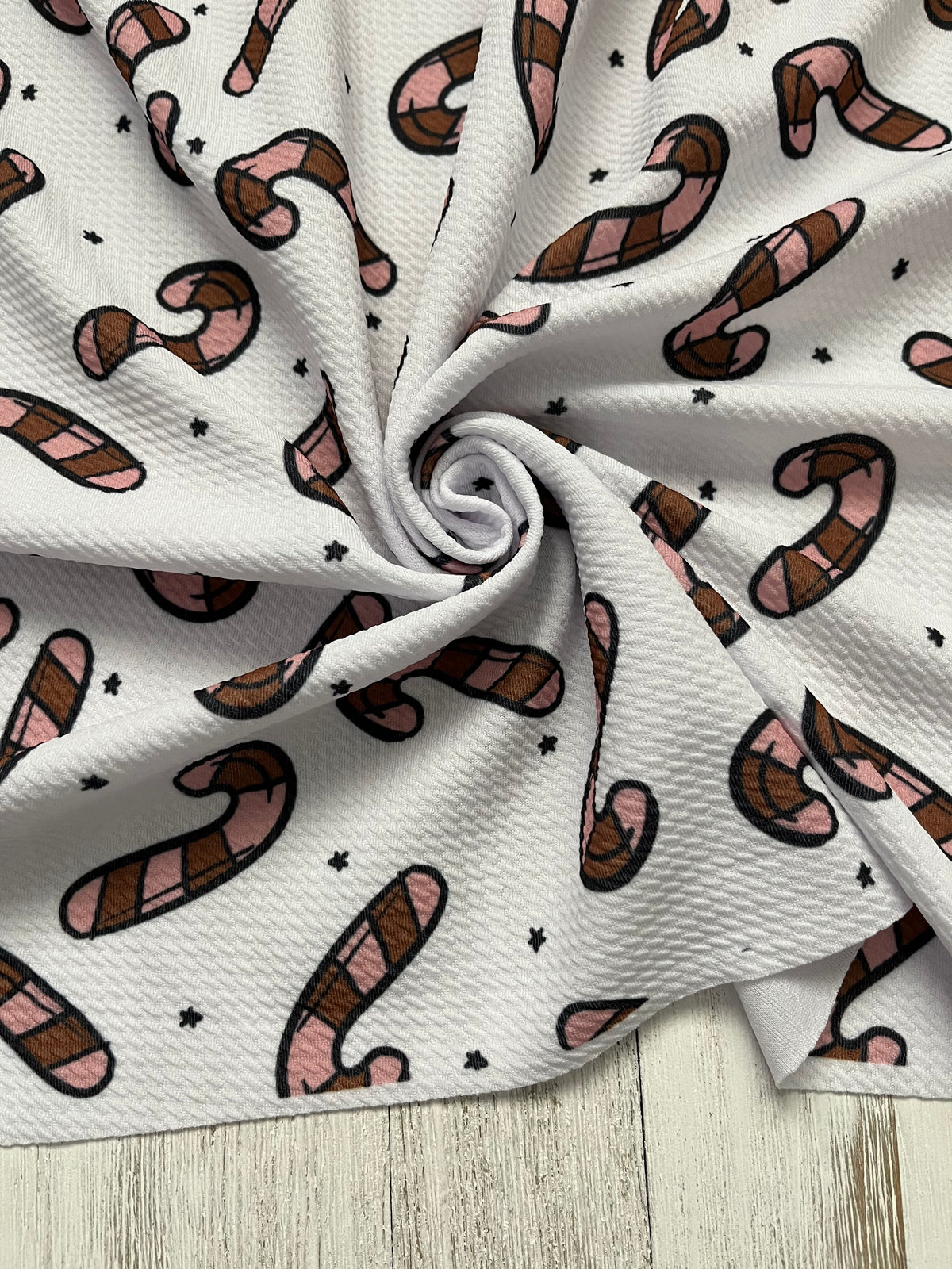 Bullet pink candy canes