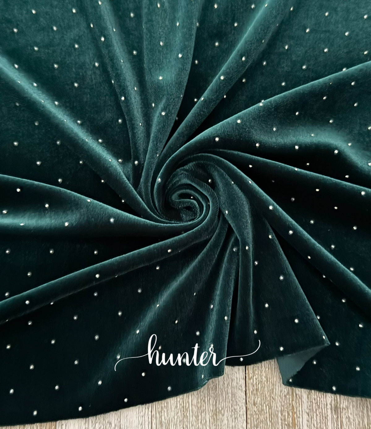Rhinestones velvet
