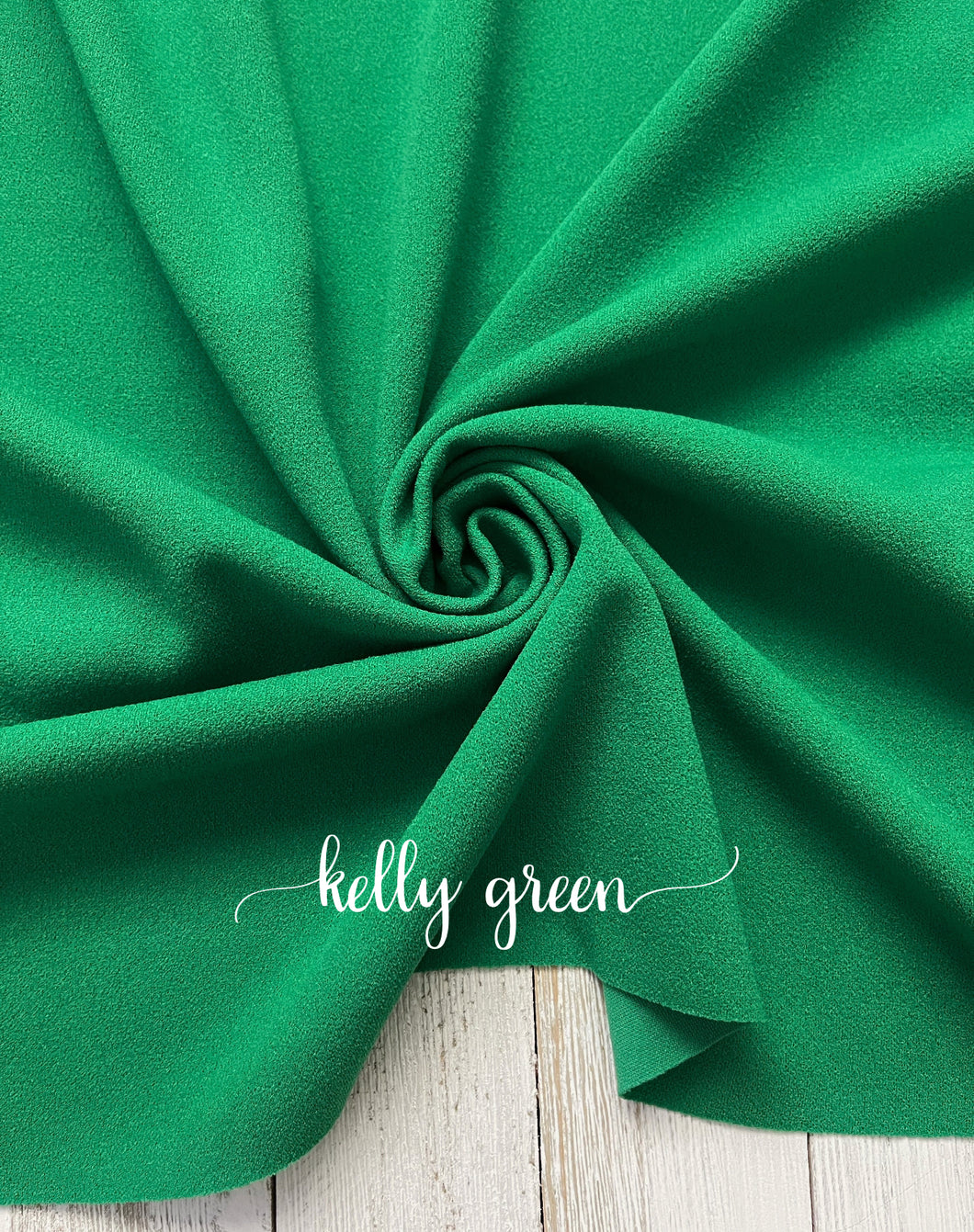 Crepe kelly green