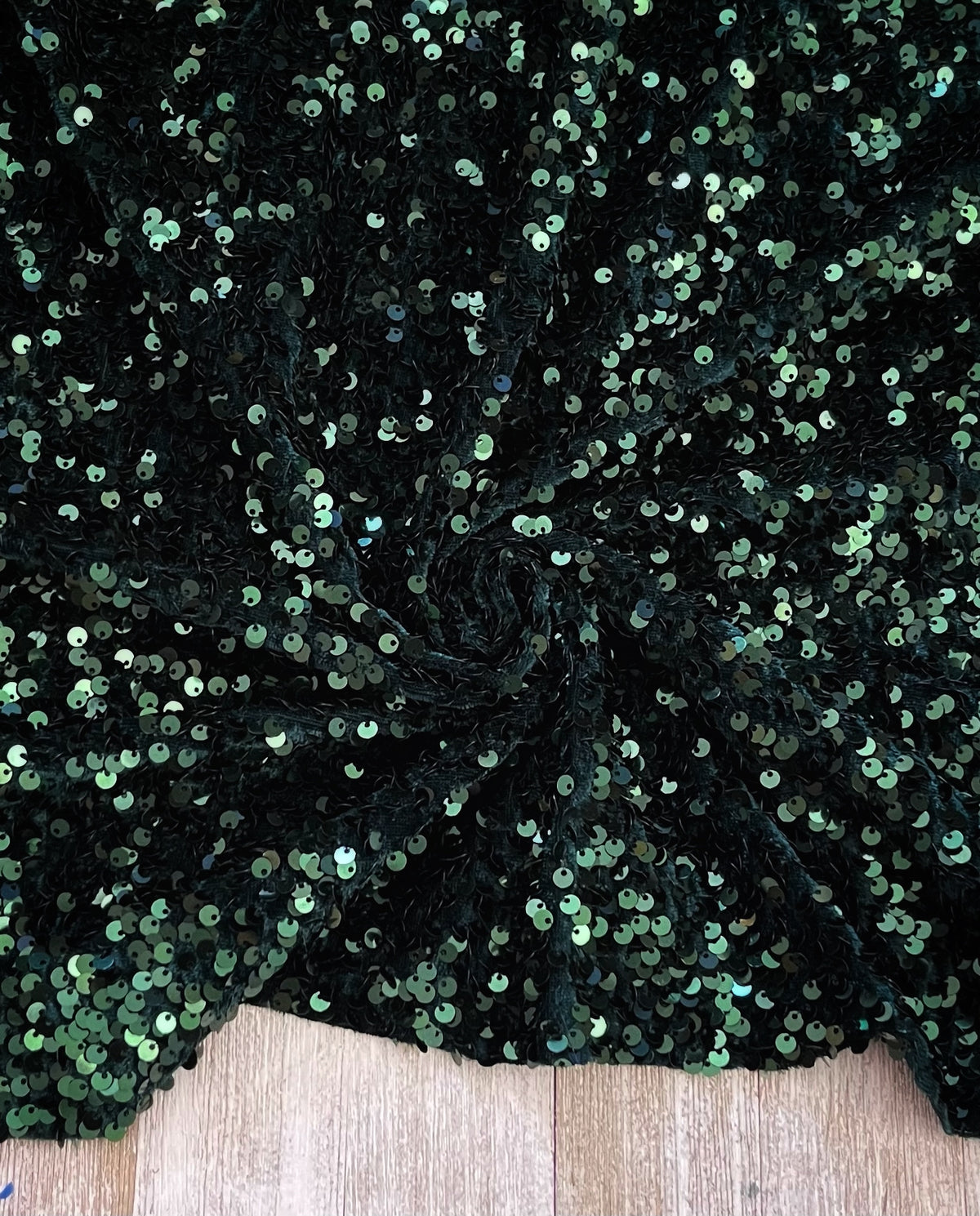 Velvet sequin