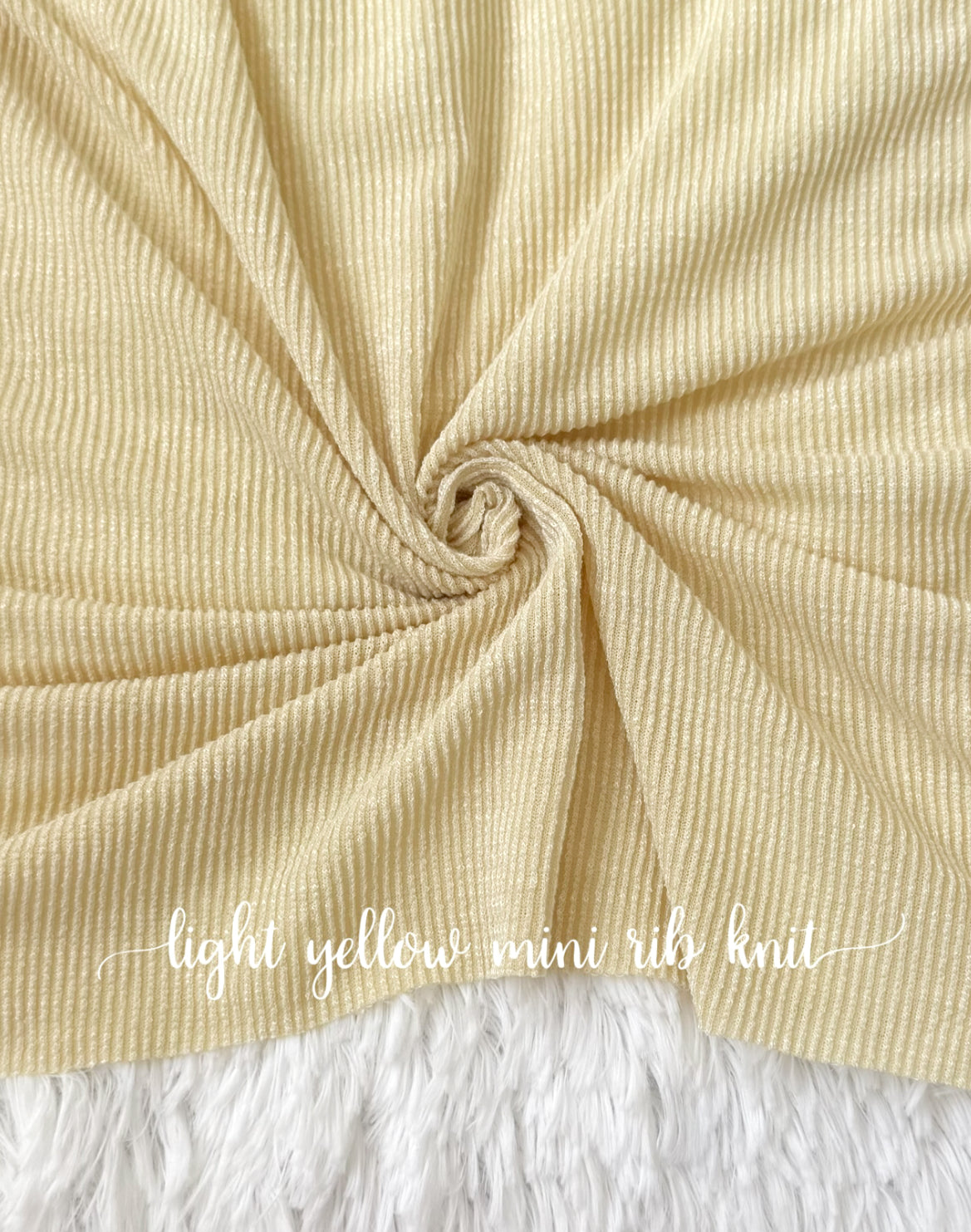 Mini rib knit