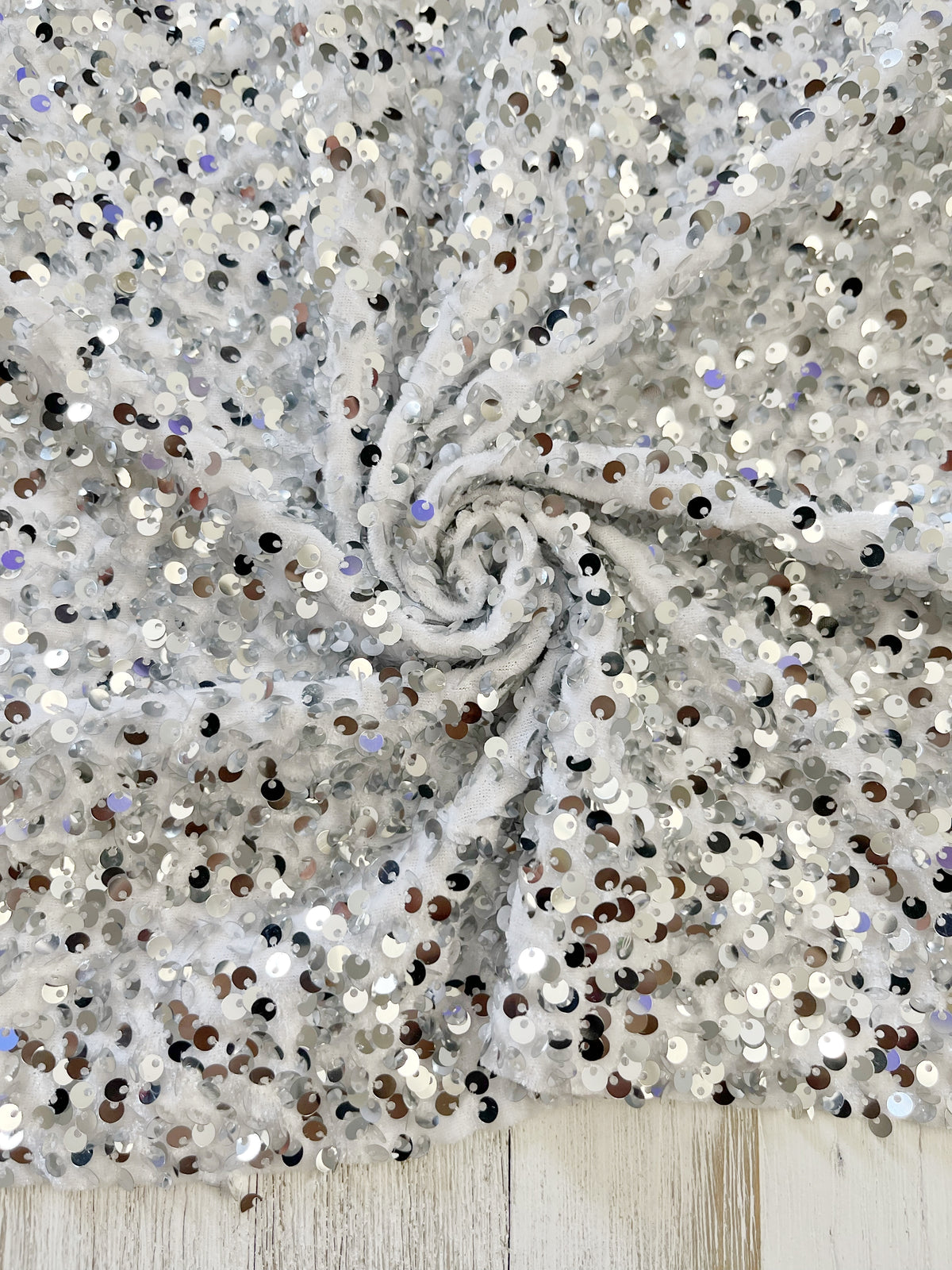 Velvet sequin