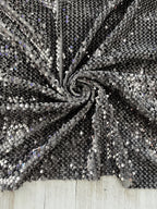 Velvet sequin gray