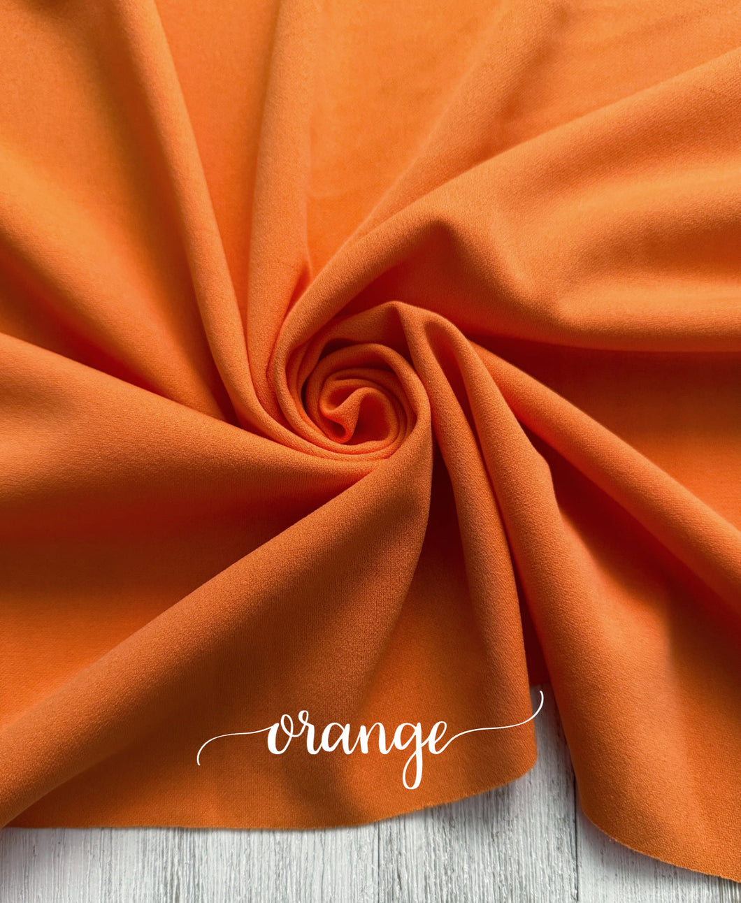 Crepe orange