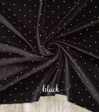 Rhinestones velvet