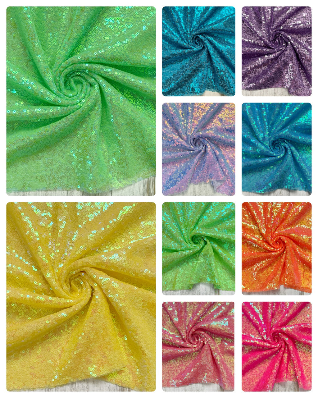 Mesh sequin