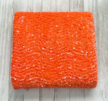 Load image into Gallery viewer, Velvet sequin DEEP ORANGE
