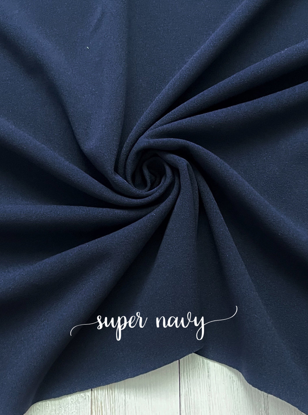 Crepe super navy