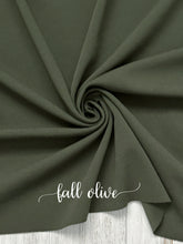 Load image into Gallery viewer, Crepe fall olive
