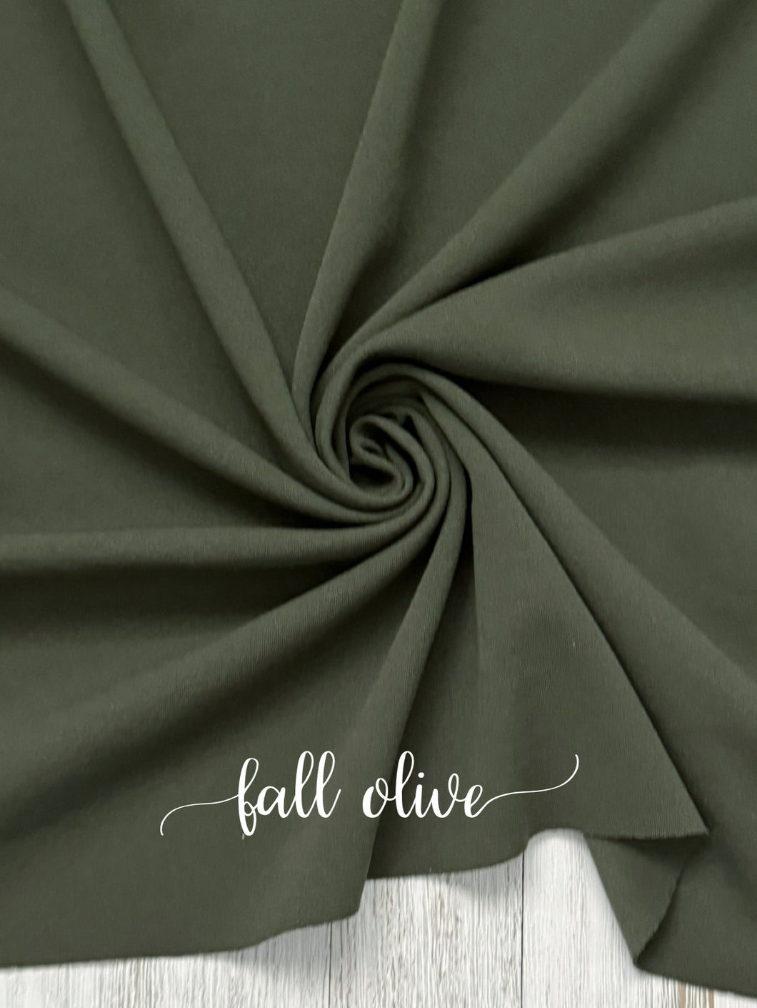 Crepe fall olive