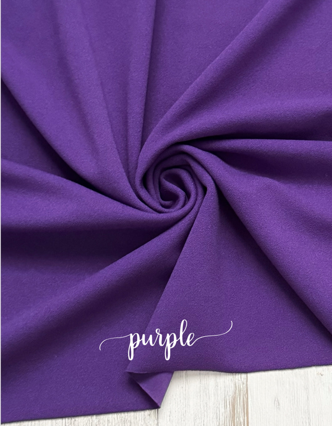 Crepe purple