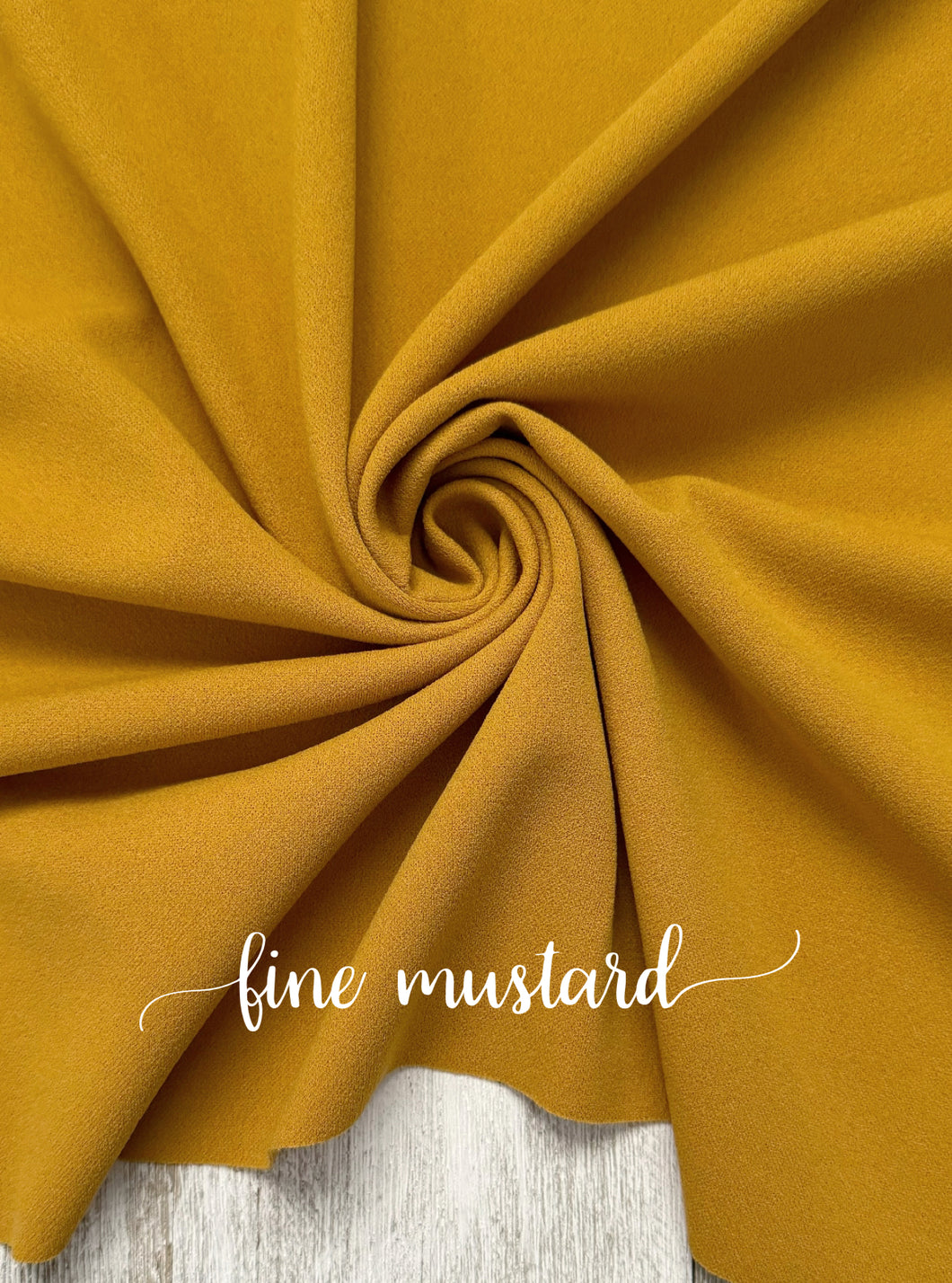 Crepe fine mustard