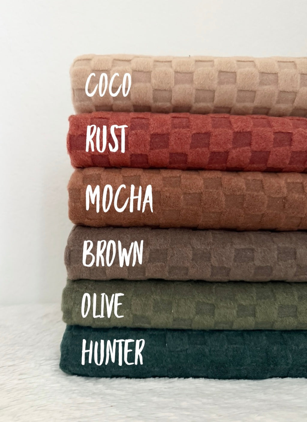 Checkered jacquard
