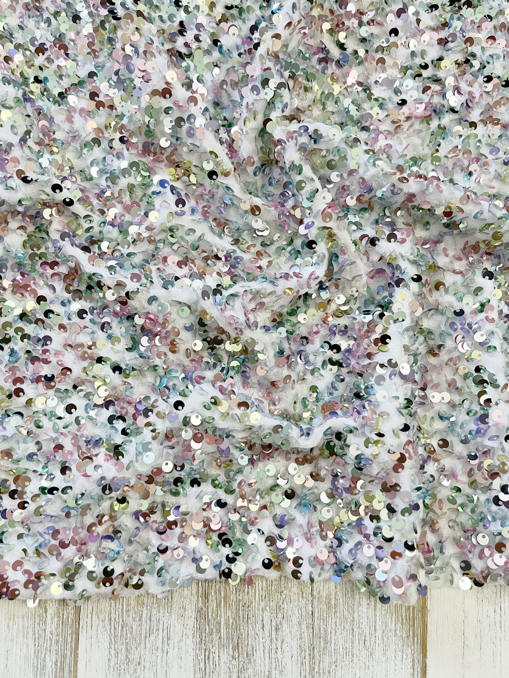 VELVET SEQUIN light colorful