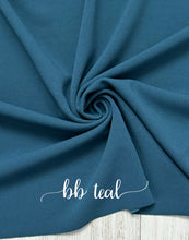 Load image into Gallery viewer, Crepe Bb teal blue
