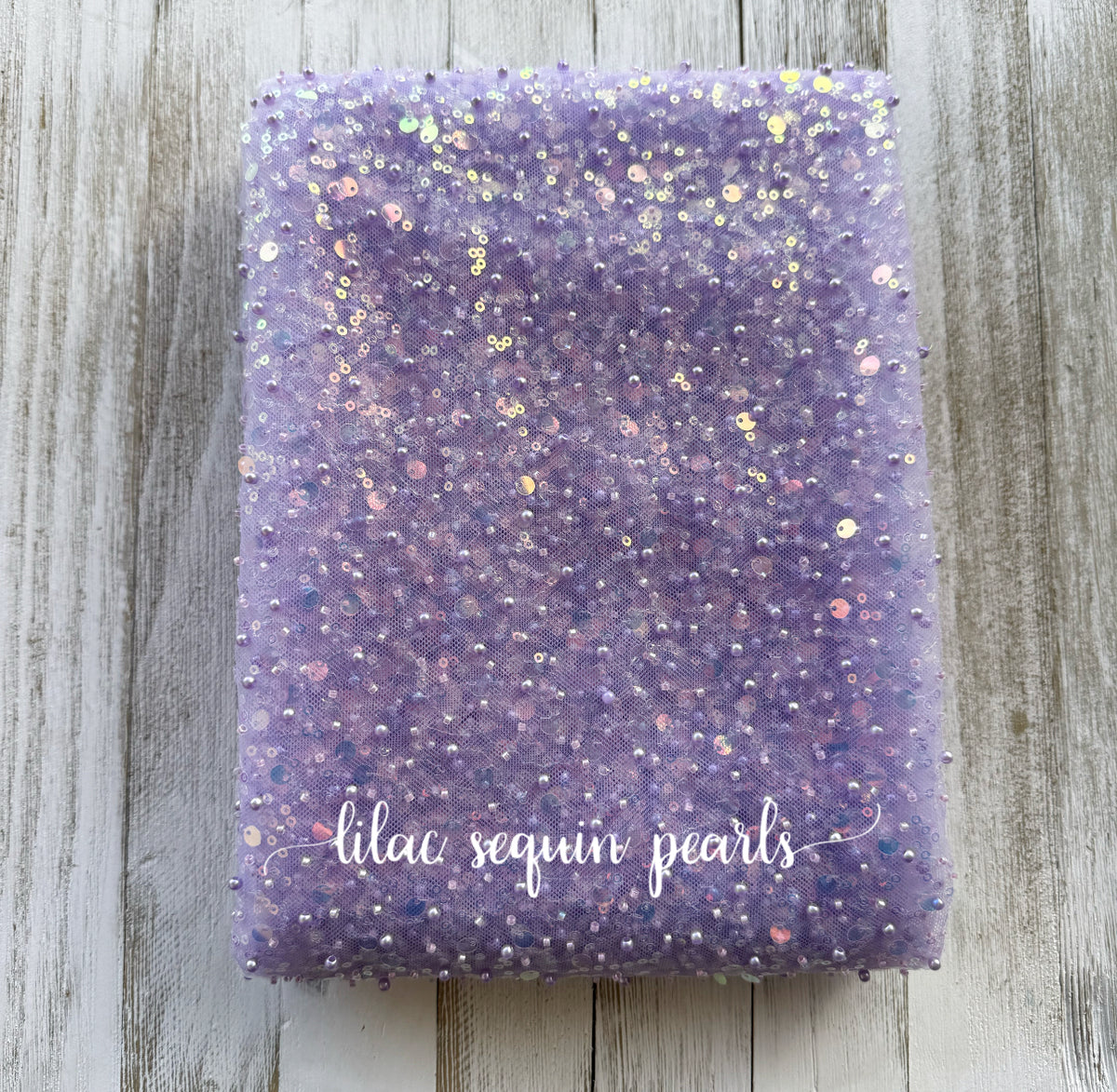 Sequin pearls