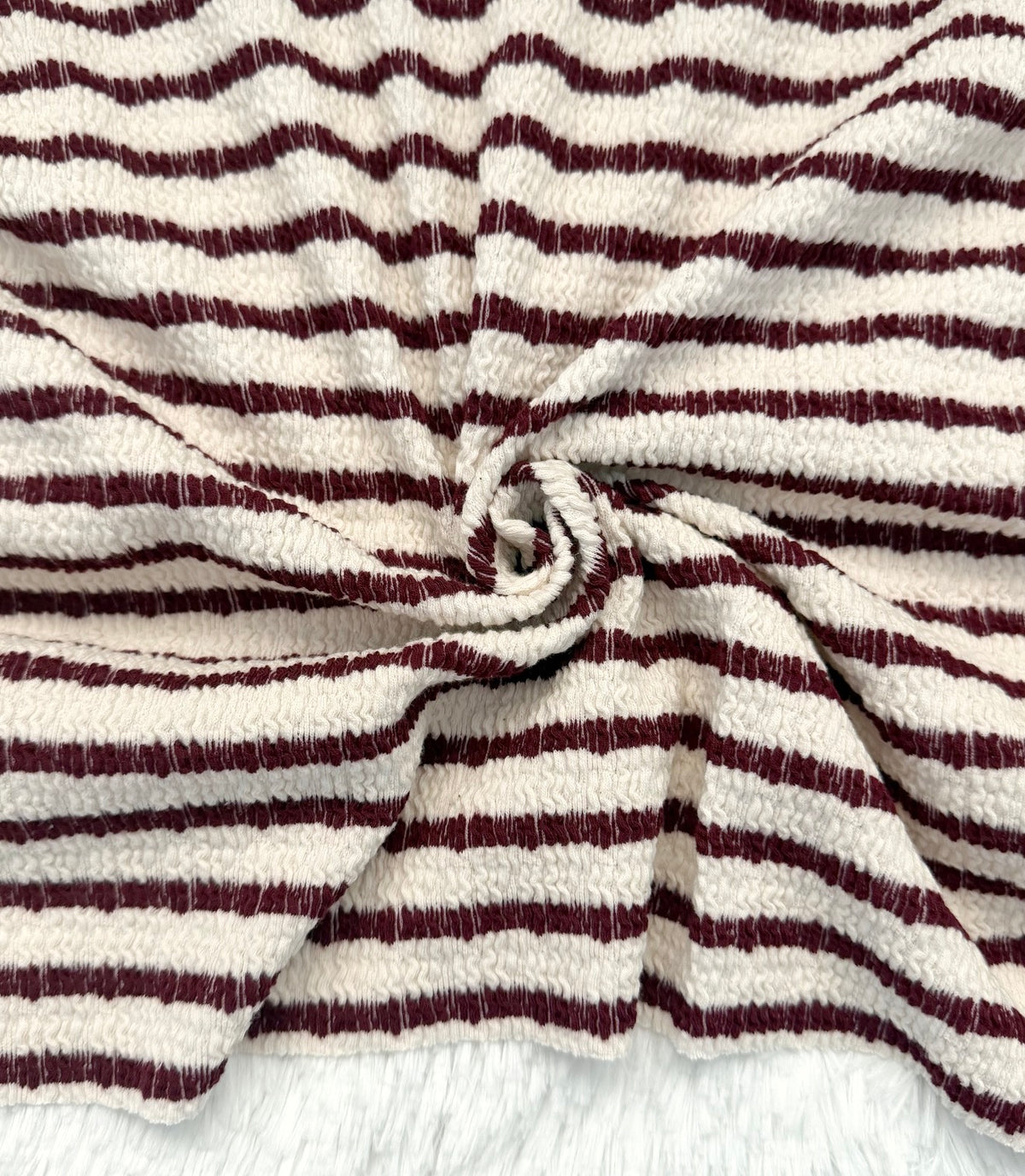 Crinkle knit