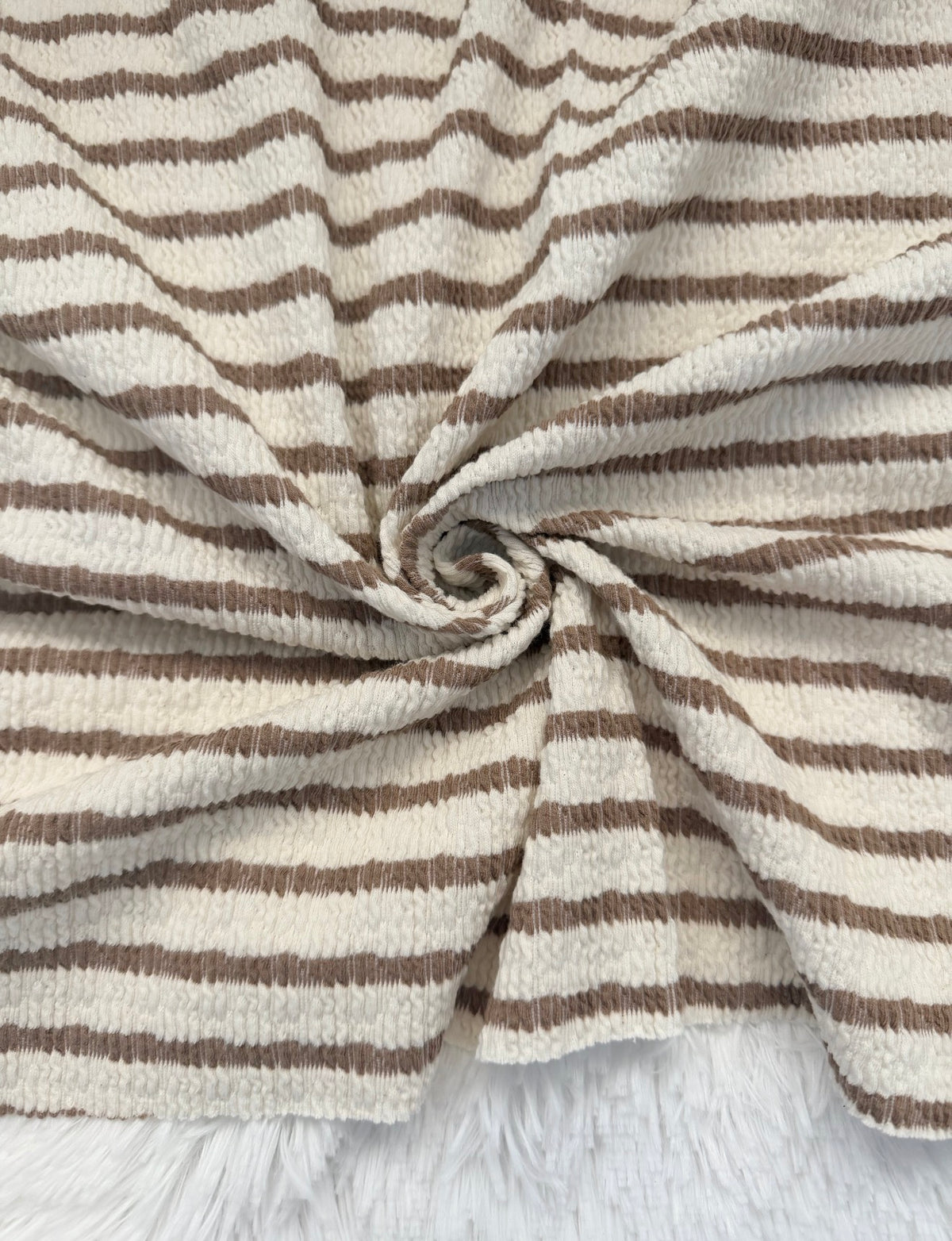 Crinkle knit