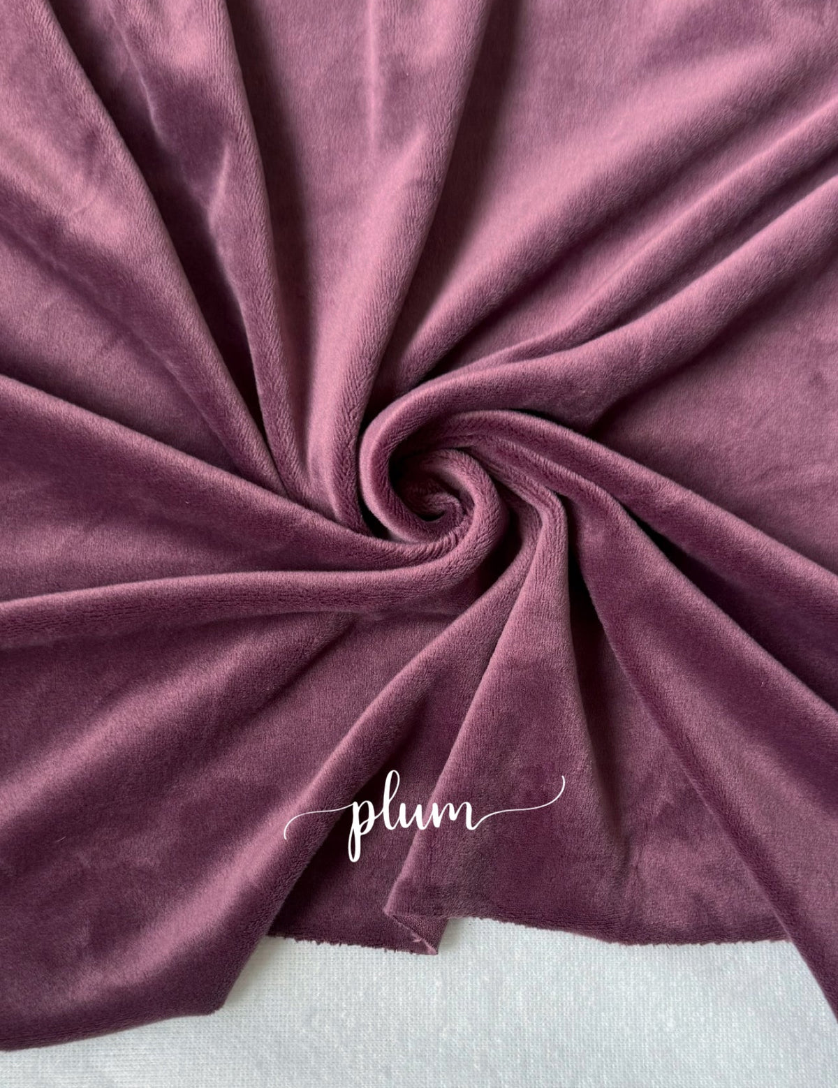 PLUSHY plum