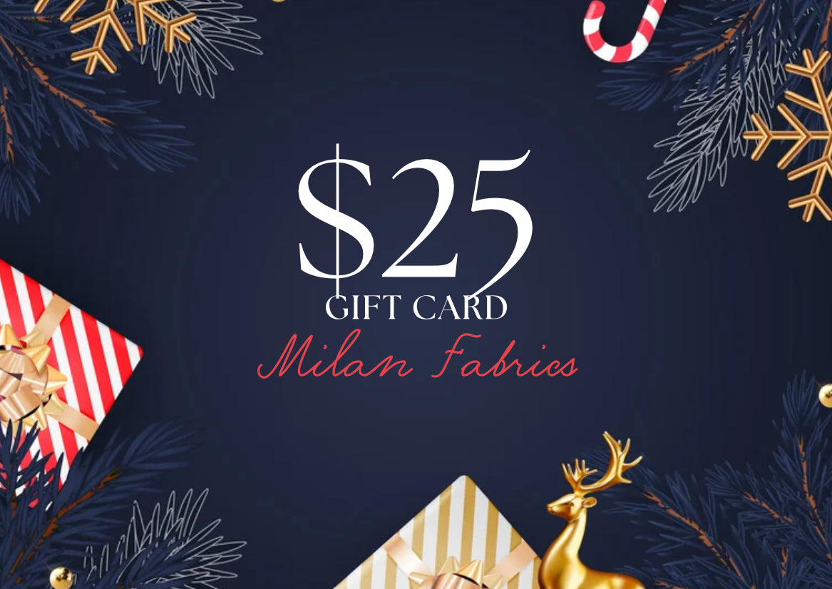Milan Fabrics GIFT CARD