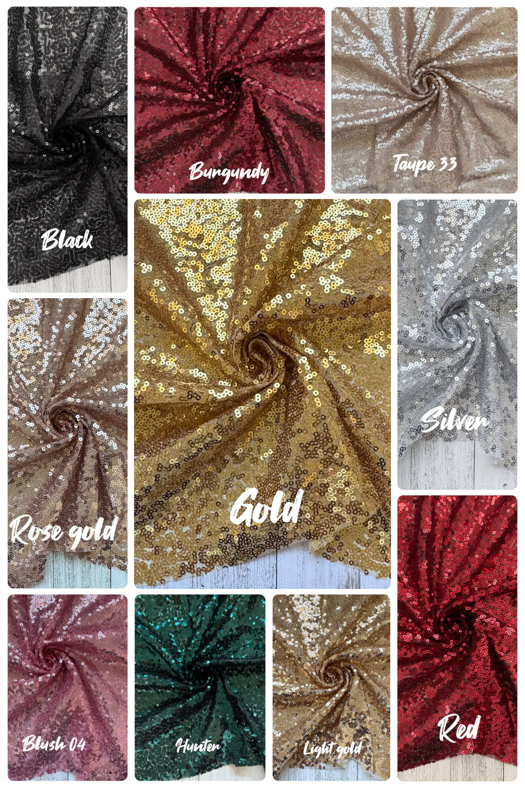 mesh sequins