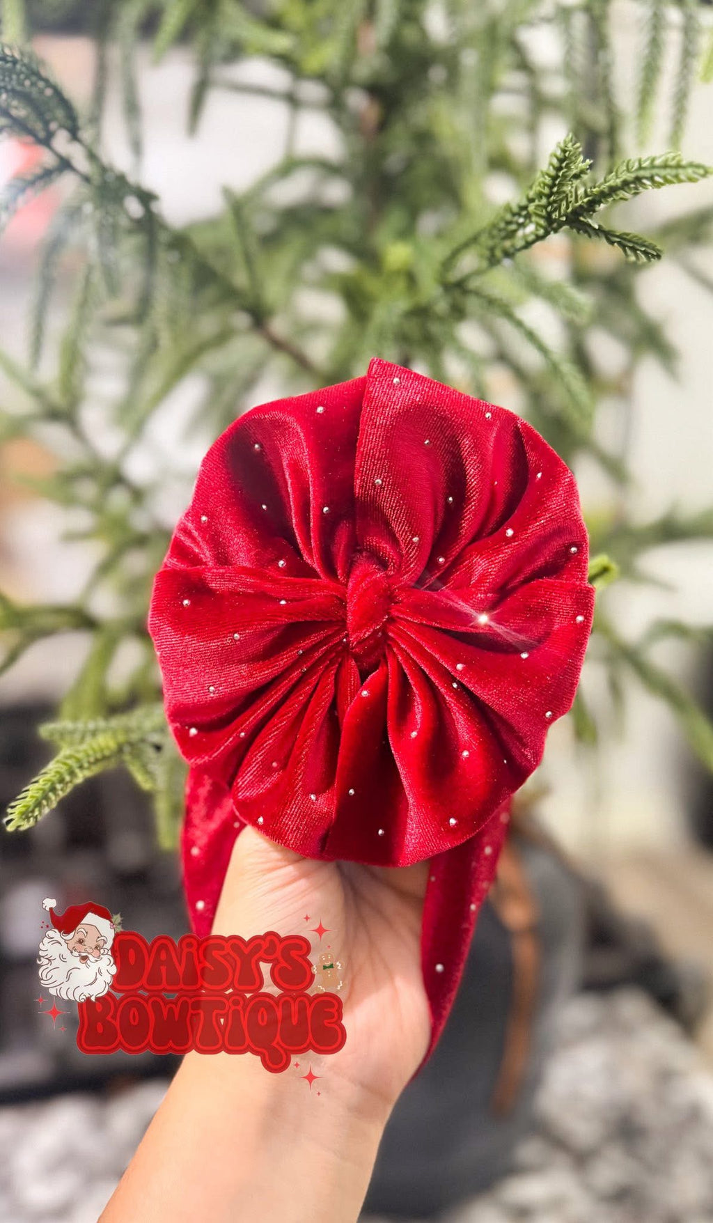 Rhinestones velvet