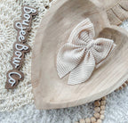 WAVED ivory