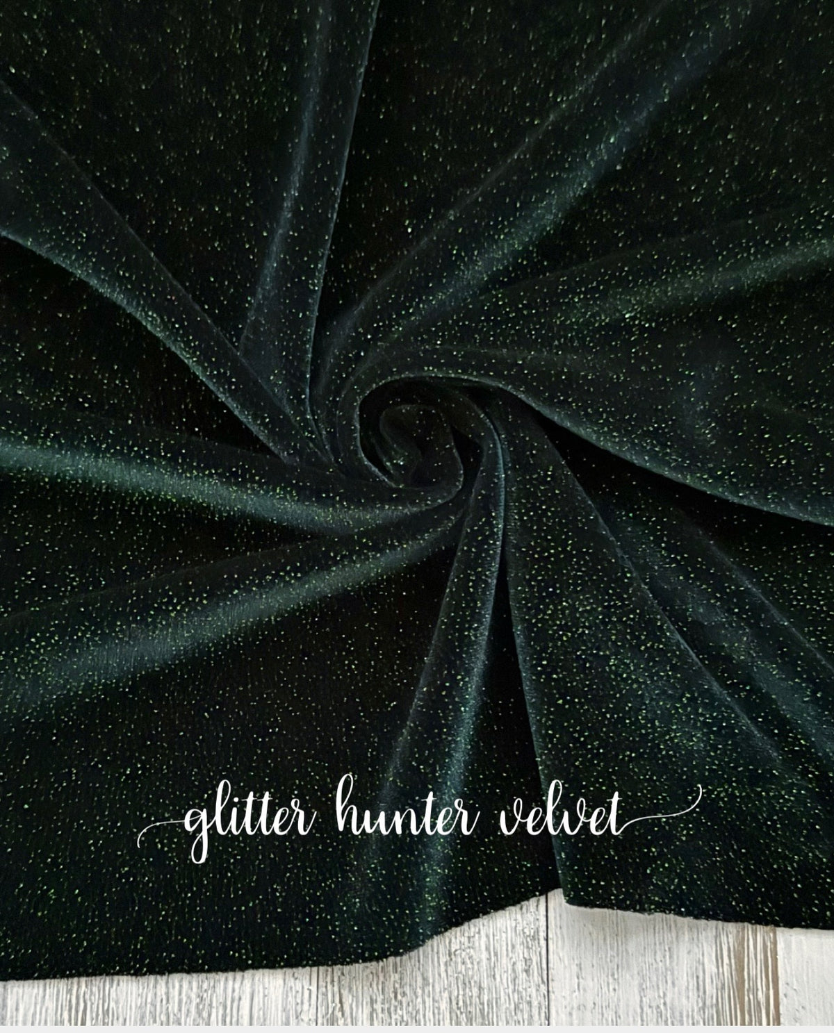 Glitter velvet