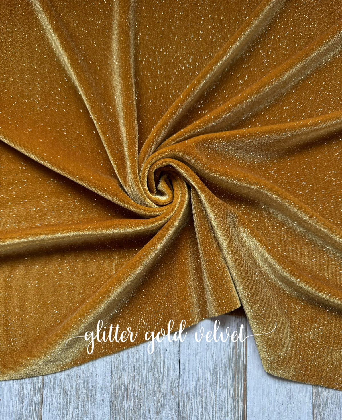 Glitter velvet