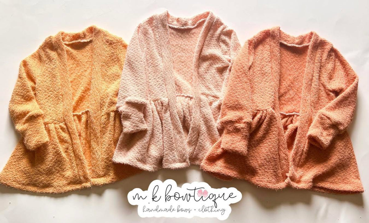 Chenille sweater knit