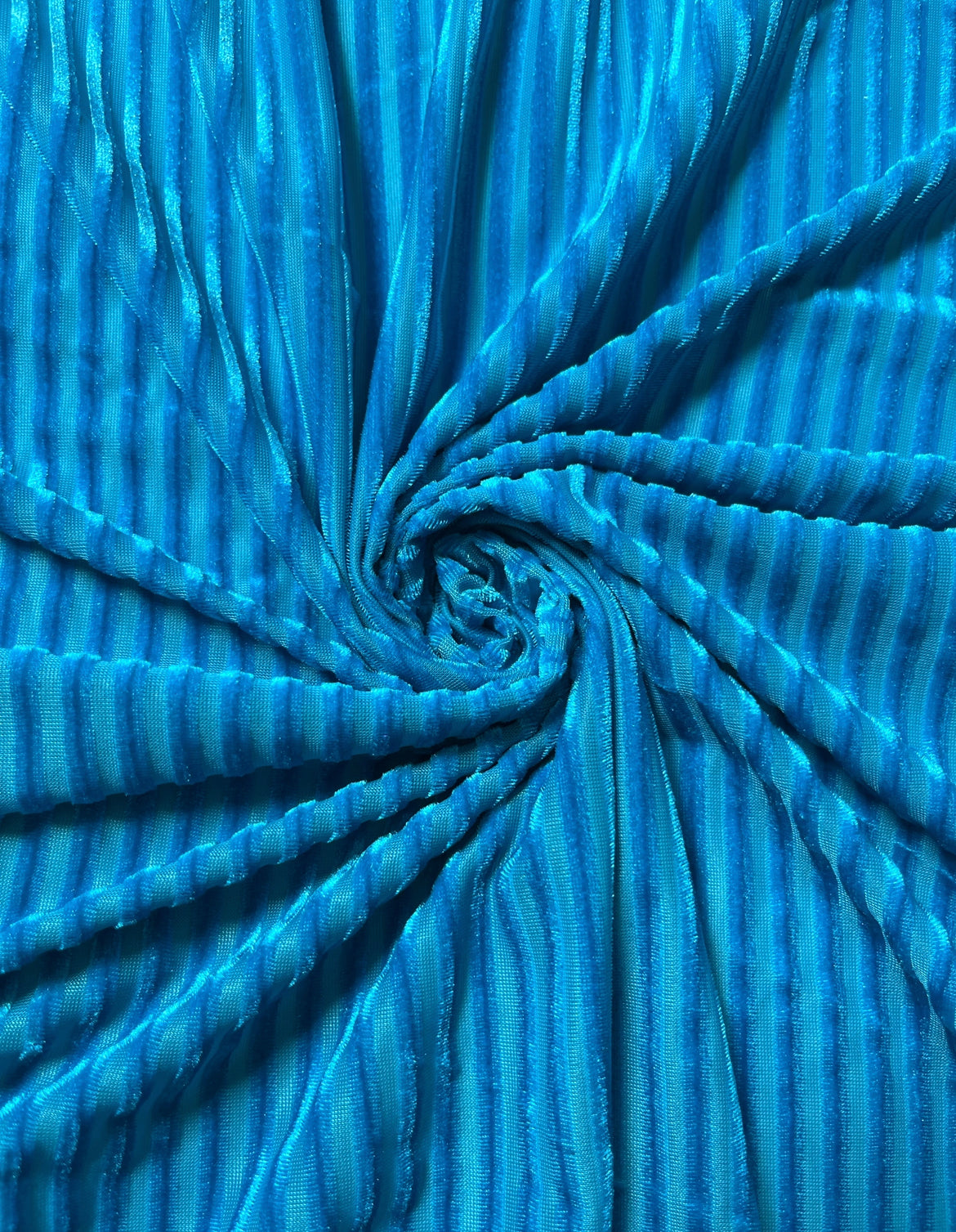 Ribbed velvet