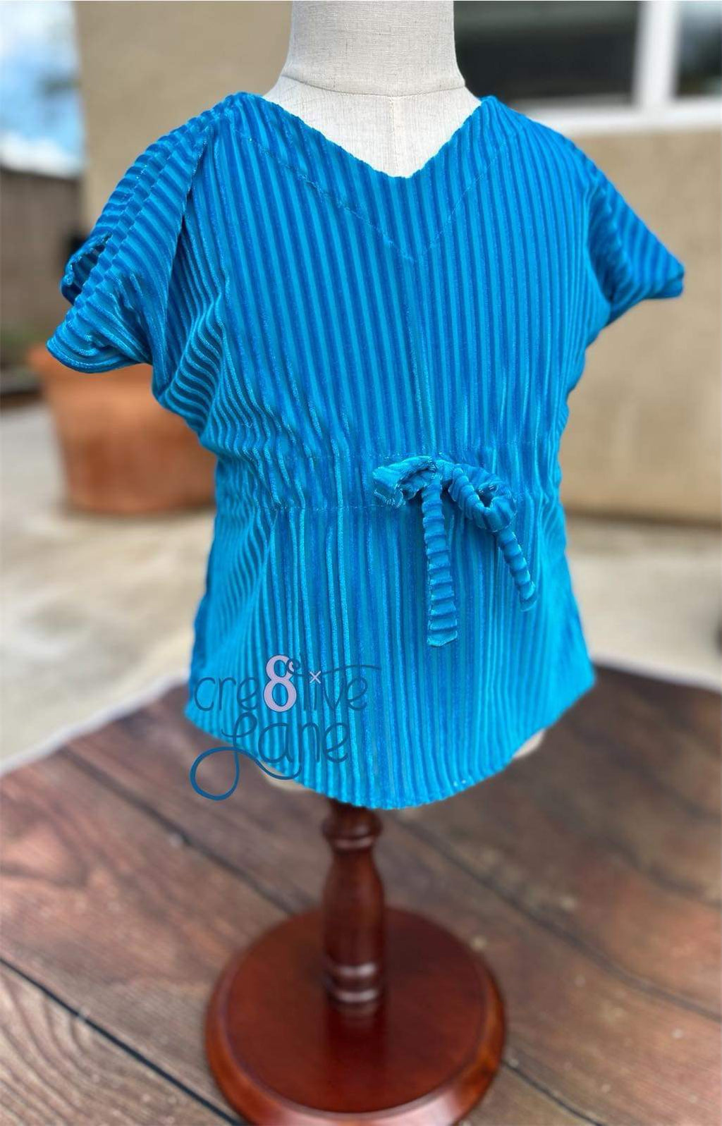 Ribbed velvet