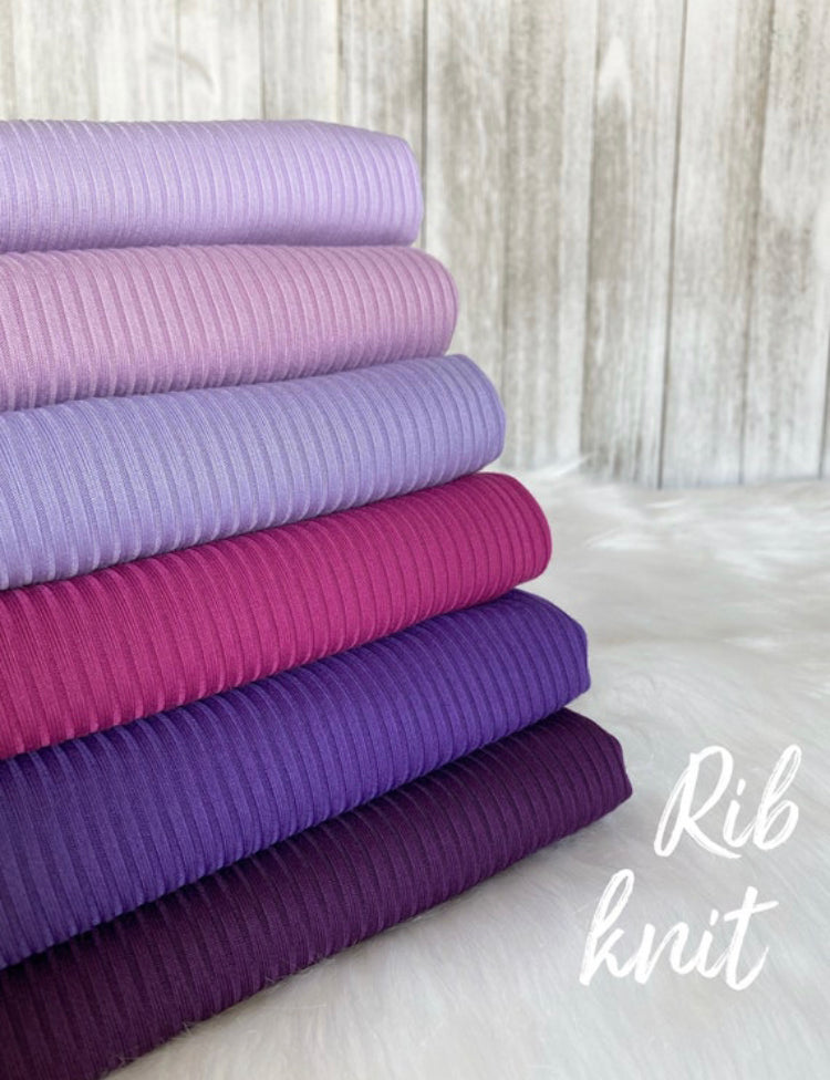 Rib knit 4x2