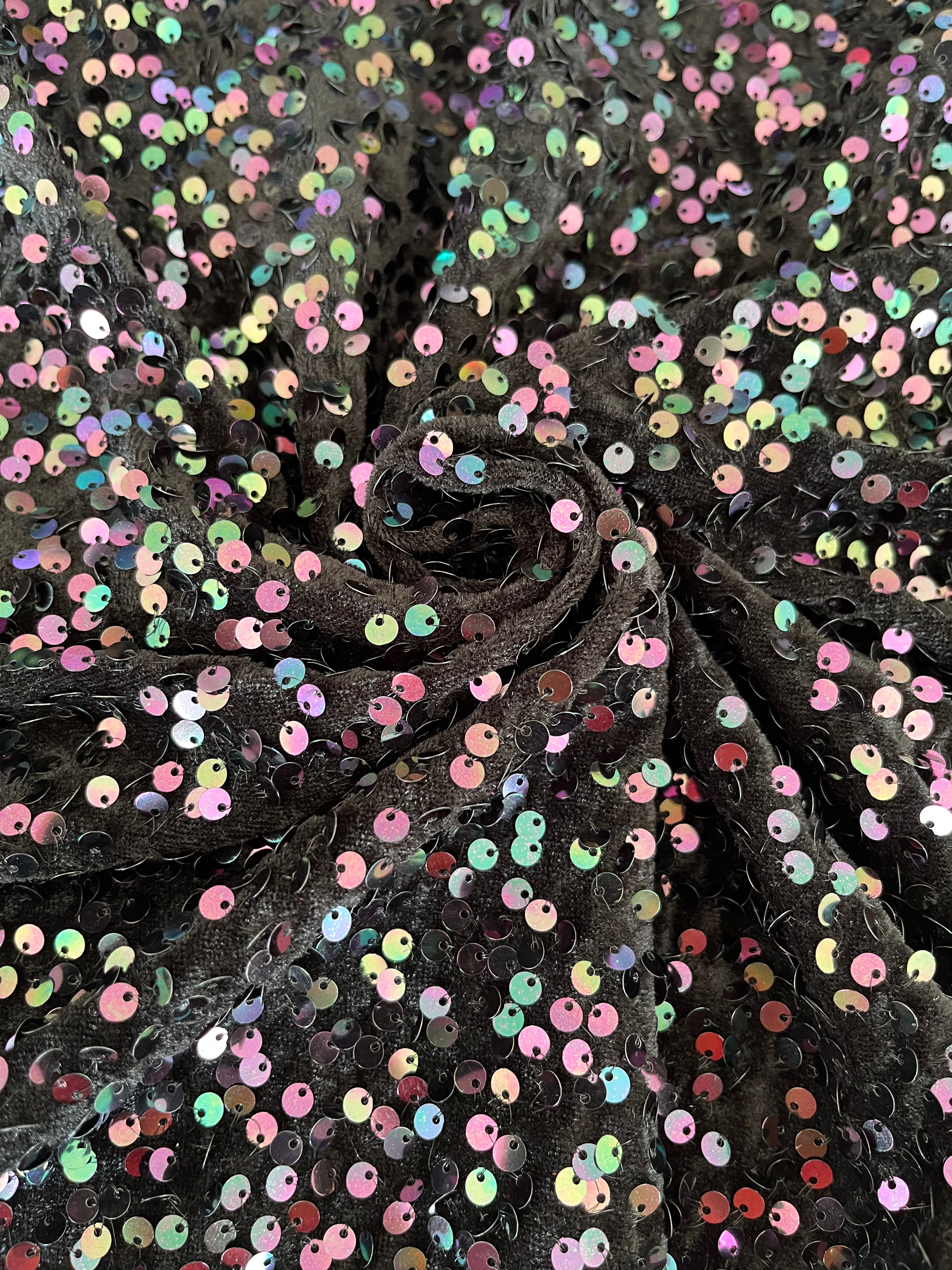Velvet sequin
