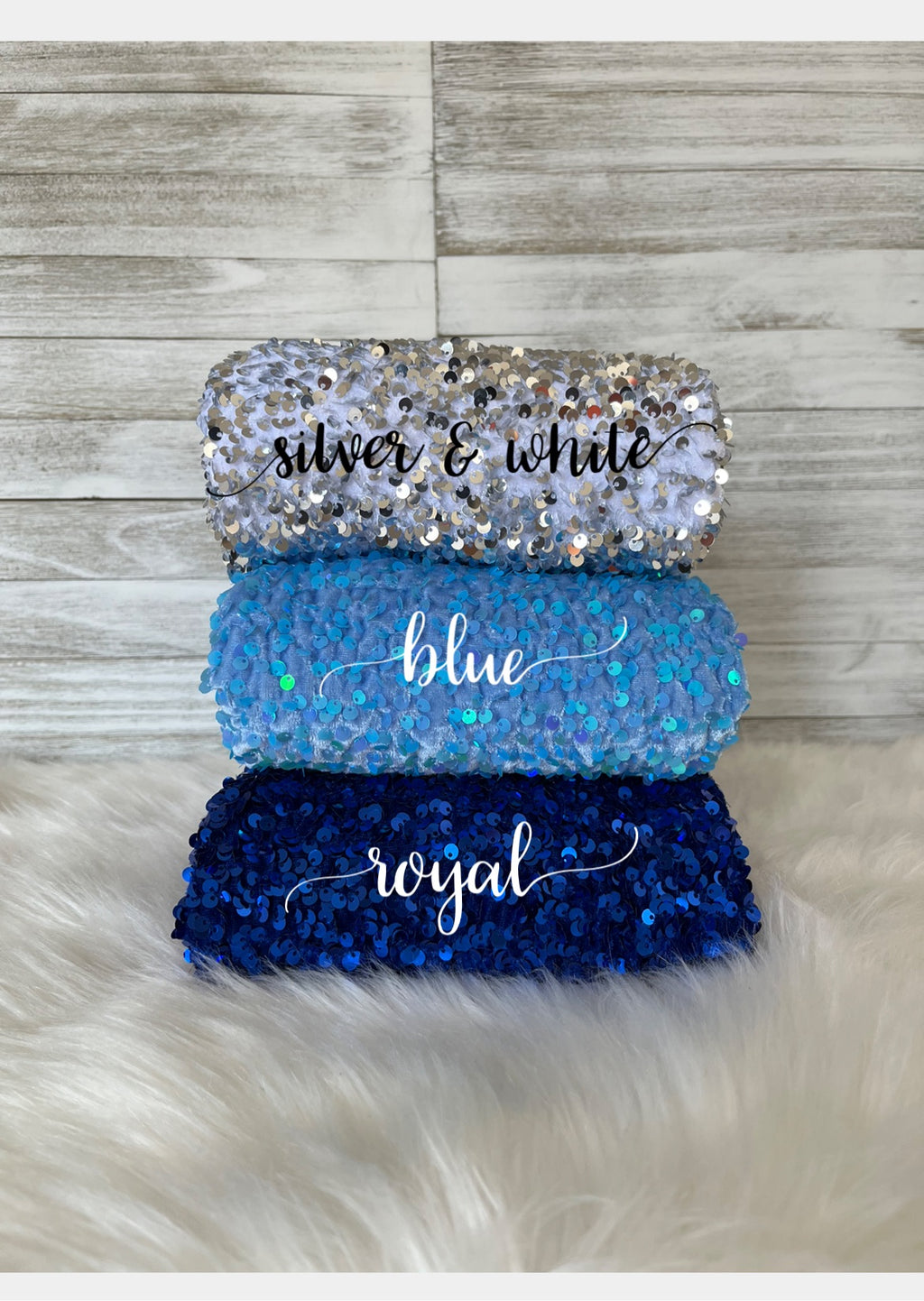 Velvet sequin
