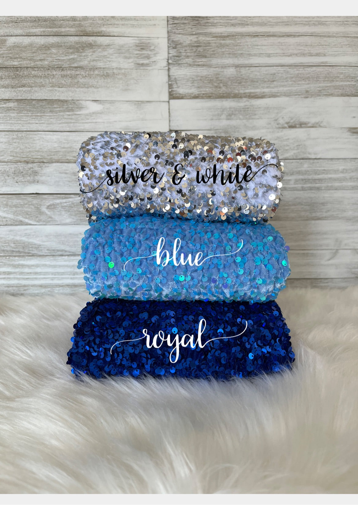 Velvet sequin