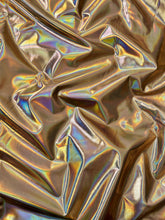 Load image into Gallery viewer, SPANDEX Rose gold Holographic
