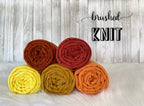 Brushed knit 8x2