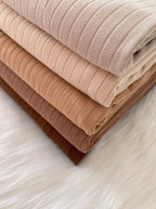 Brushed knit 8x2