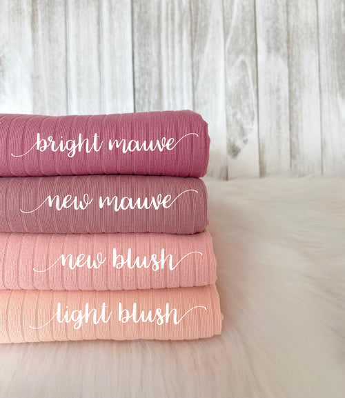 Brushed knit 8x2