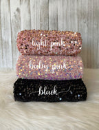 Velvet sequin BLACK