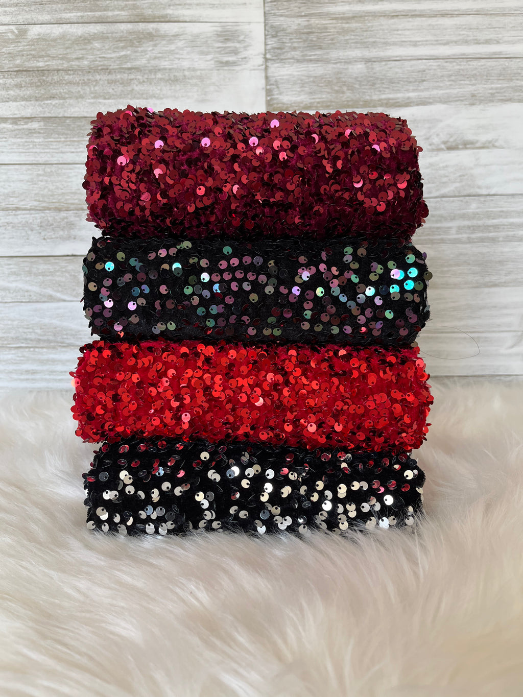 Velvet sequin