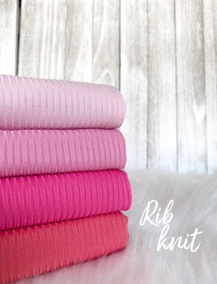 Rib knit 4x2