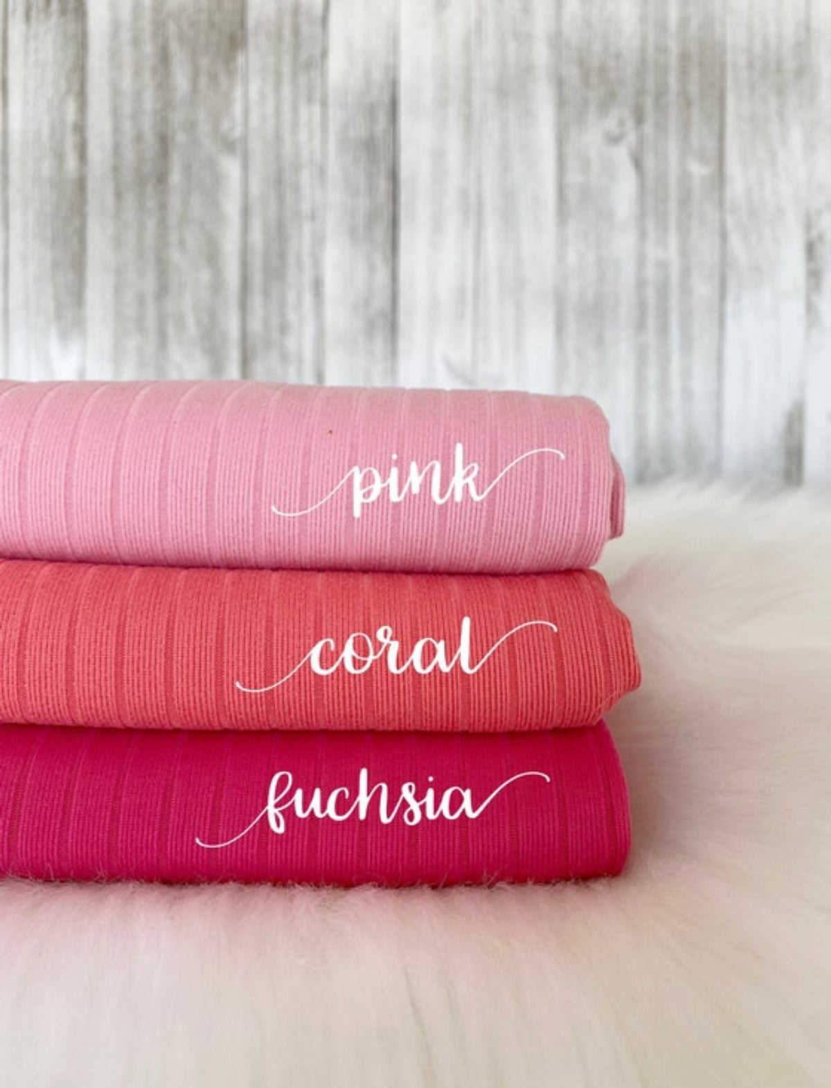Brushed knit 8x2