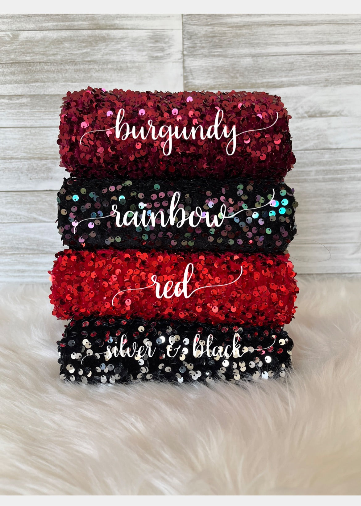 Velvet sequin
