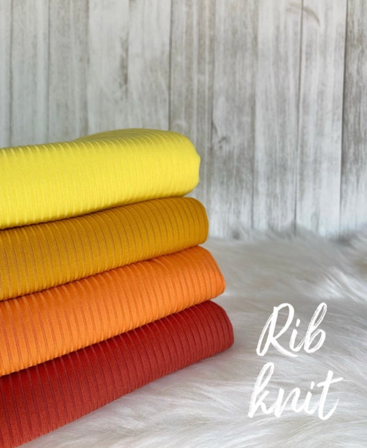 Rib knit 4x2