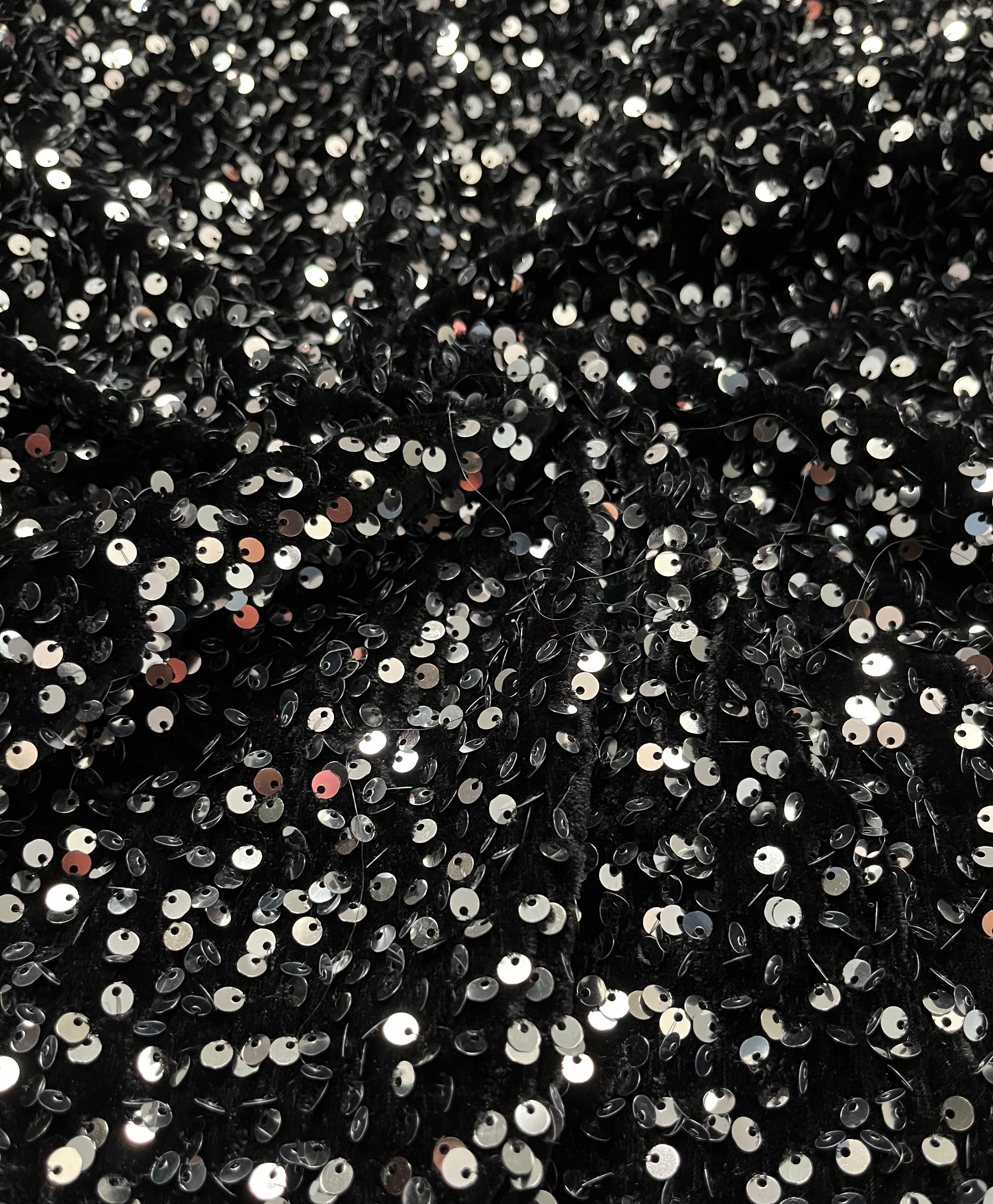 Velvet sequin