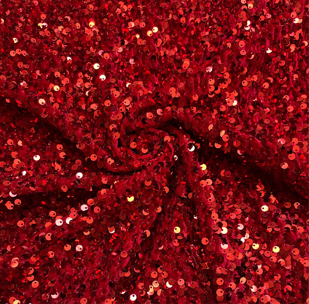 Velvet sequin